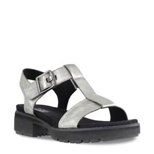Munro Mel Metallic Silver Women's Sandals
